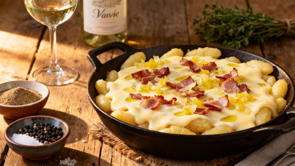 Recette Croziflette au Fromage à Raclette