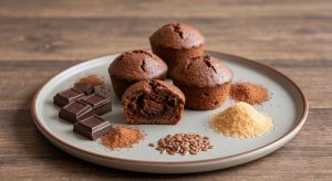 Mini moelleux légers au chocolat : recette gourmande et saine