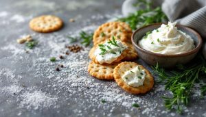 Crackers provençaux au fromage frais : découvrez la recette !