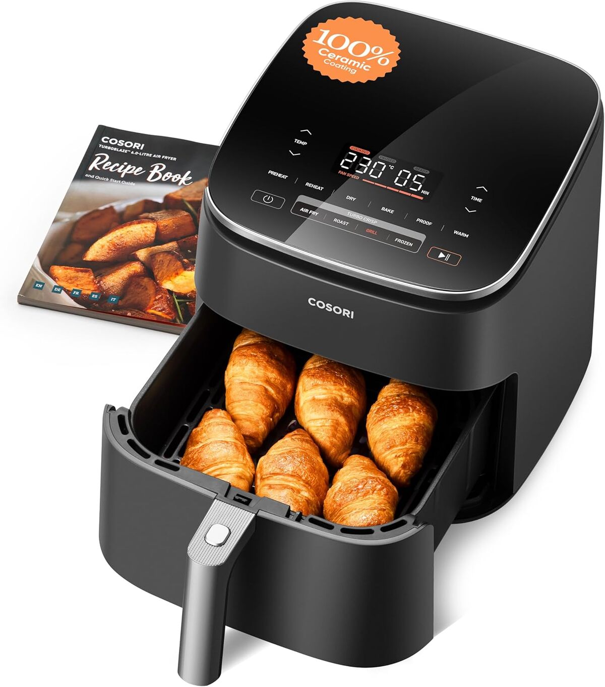 Test : cosori Air Fryer Turboblaze et ses 5 vitesses de vent réglables