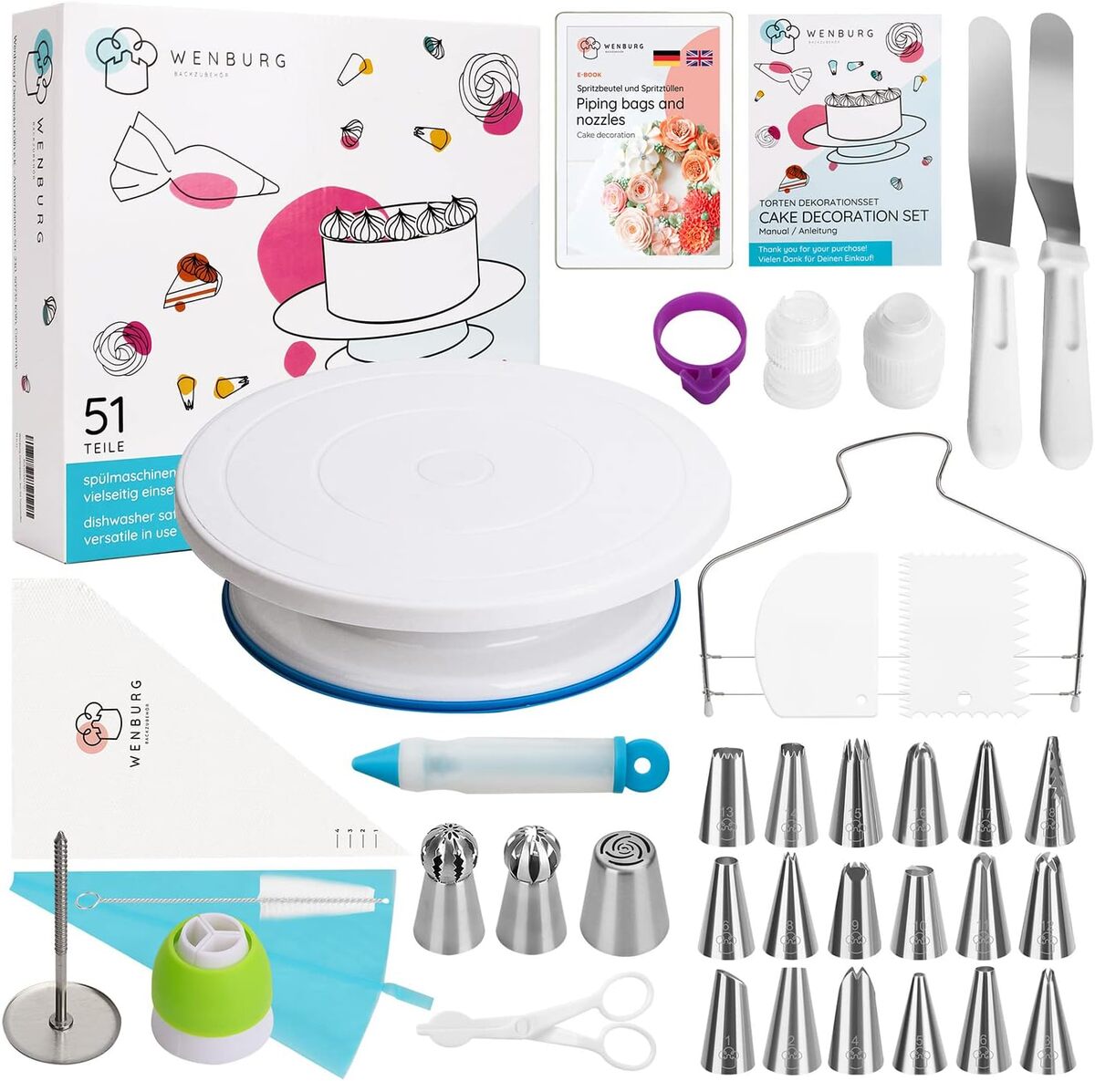 Test : kit Wenburg Delight pour décoration de gâteaux