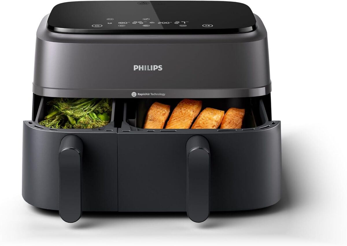 Test : philips Airfryer Série 3000 Double Panier, 9L, technologie RapidAir