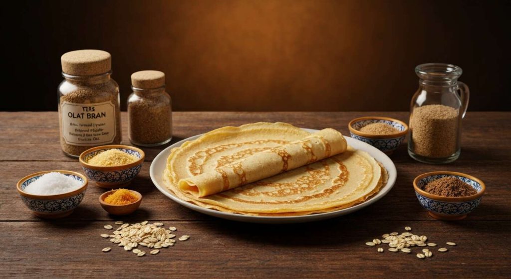 Crêpes Légères au Son d'Avoine