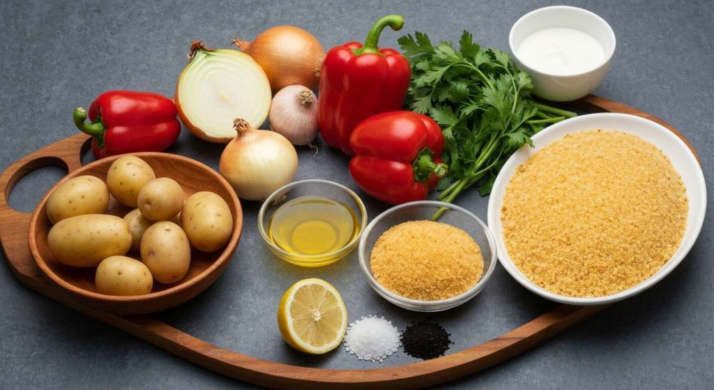 Croquettes minceur de cabillaud : sauce légère au poivron