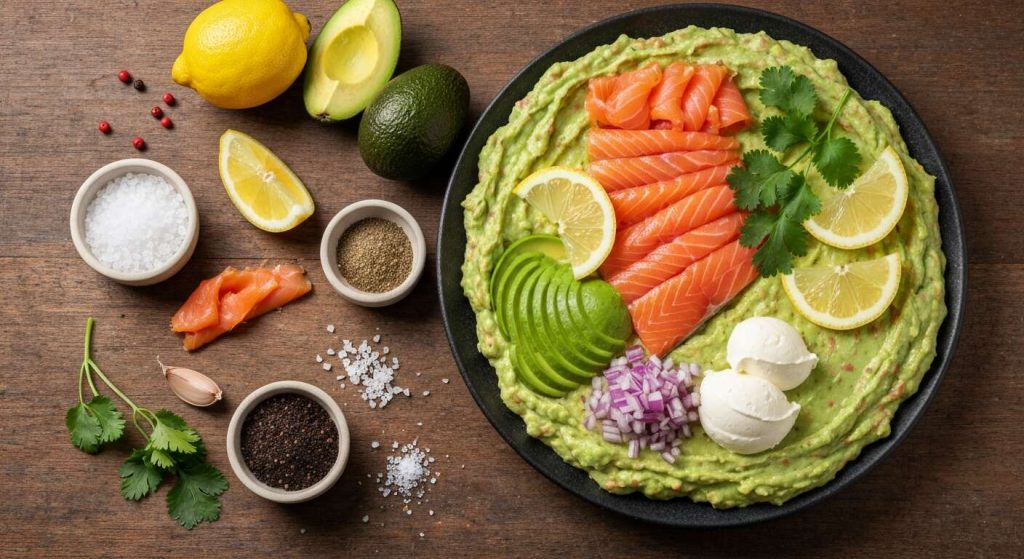 Rillettes de saumon au fromage frais façon guacamole : recette savoureuse