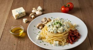 Spaghetti aux légumes : recette de sauce au bleu