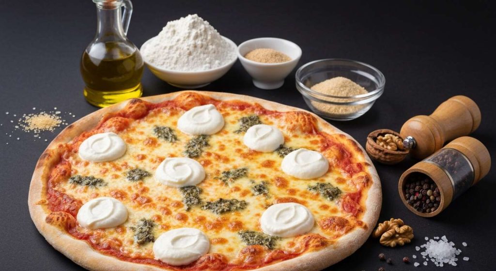 Pizza au Roquefort : recette Saveur Intense