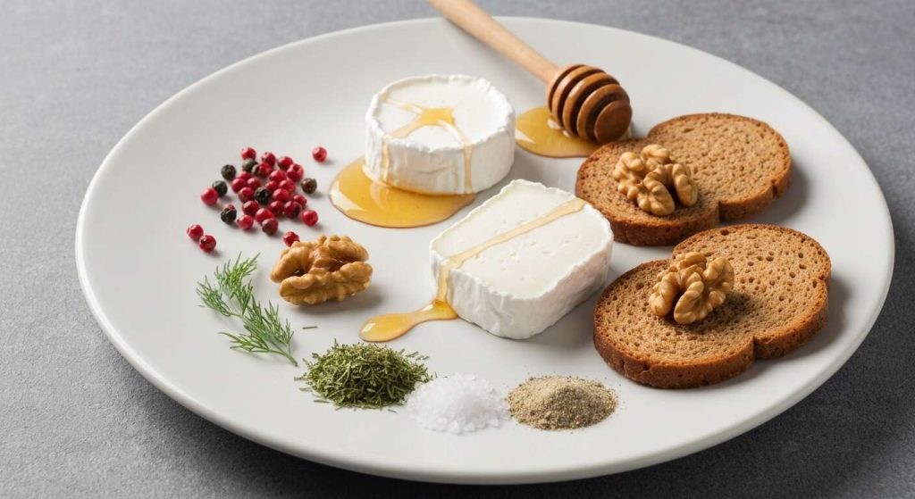Amuse-bouches nordiques : recette au fromage de chèvre frais
