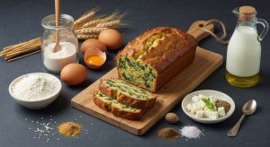 Recette : cake léger aux épinards pour lunchbox