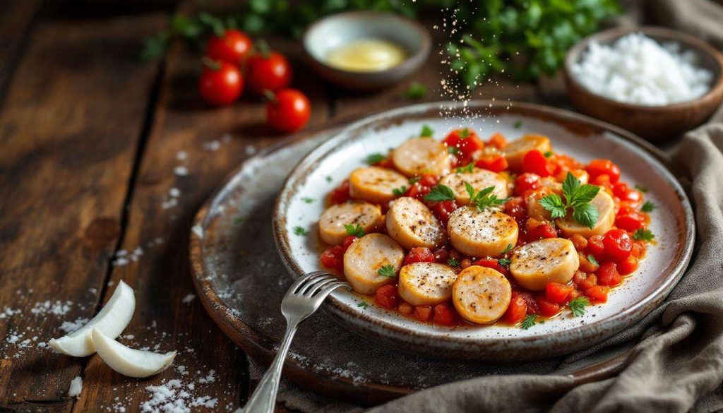 Rondelles de Saucisses Légères au Curry