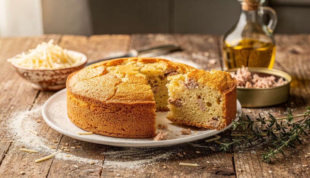 Cake allégé thon fromage : entrée légère et savoureuse