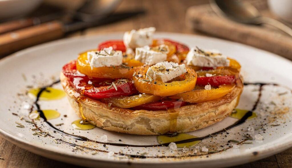 Mini Tarte Tatin Légère aux Poivrons : recette Gourmande et Facile