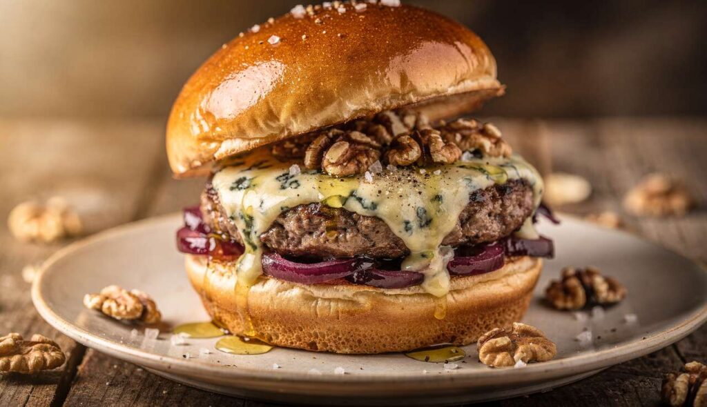 Recette de hamburger au fromage bleu : savourez l'originalité !