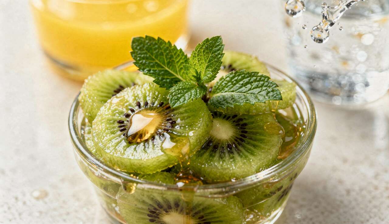 Compote légère aux kiwis et menthe : recette savoureuse et rafraîchissante