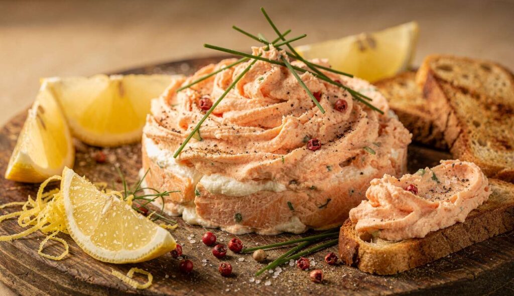 Rillettes de saumon au fromage frais : recette gourmande