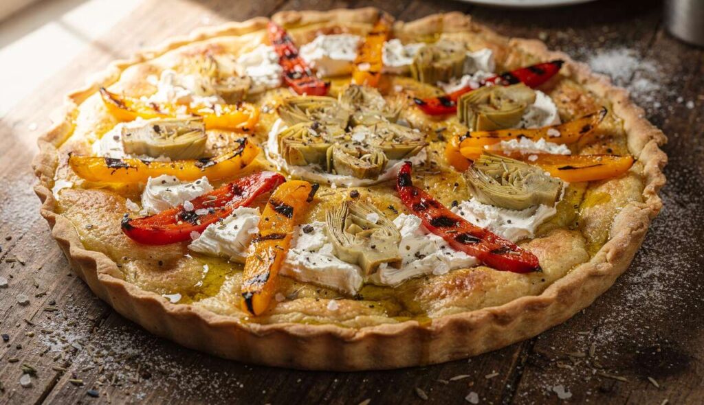 Tarte aux Légumes et Fromage Frais : recette Savoureuse