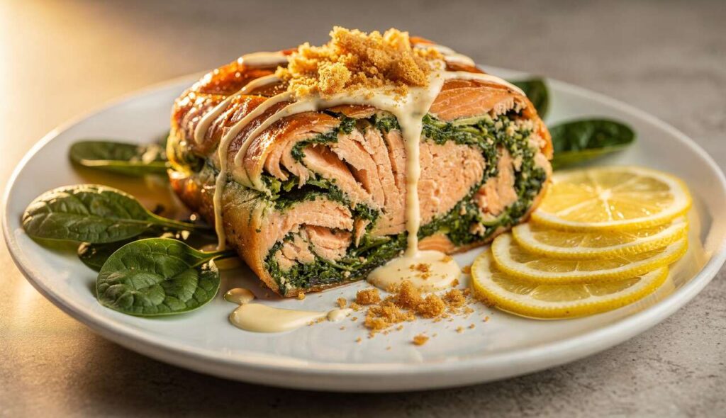 Pain de saumon aux épinards : recette crémeuse et légère