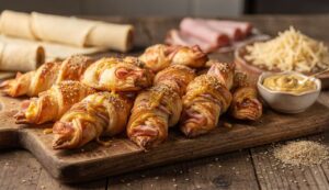 Torsades au jambon et gouda : recette simple et délicieuse