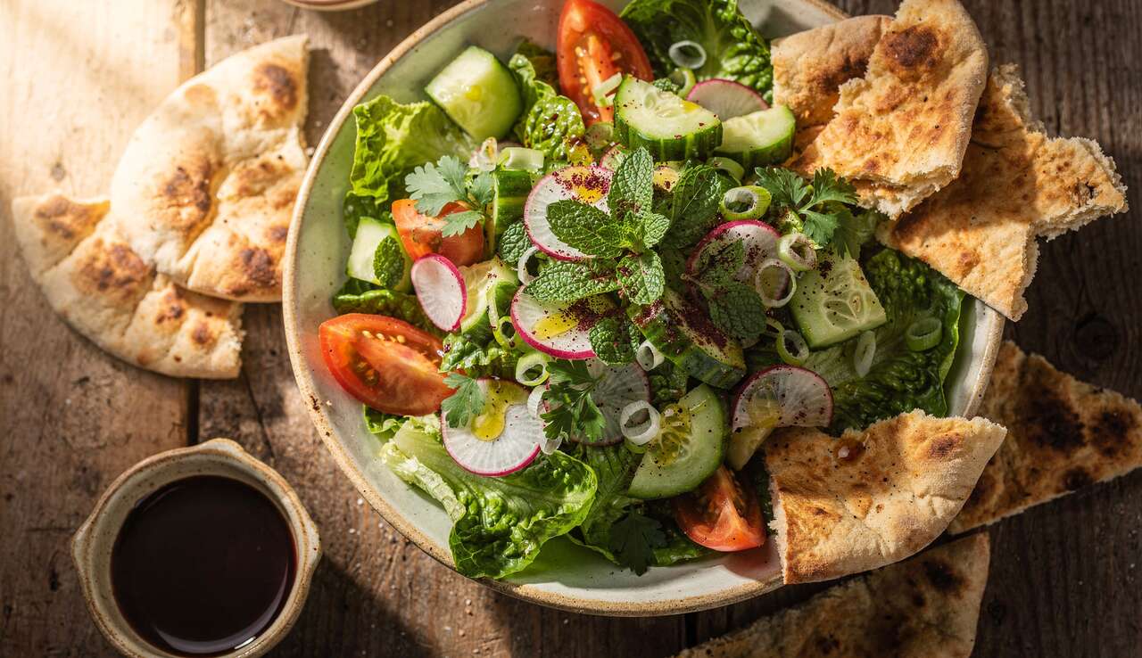 Salade Fattouche Légère du Ramadan : recette Facile