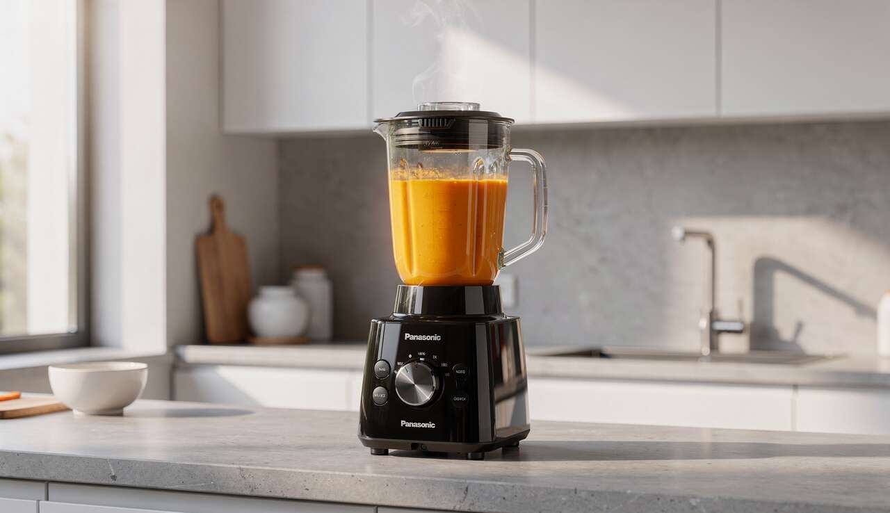 Test du blender chauffant Panasonic MX-HG4401KXE : puissance et polyvalence