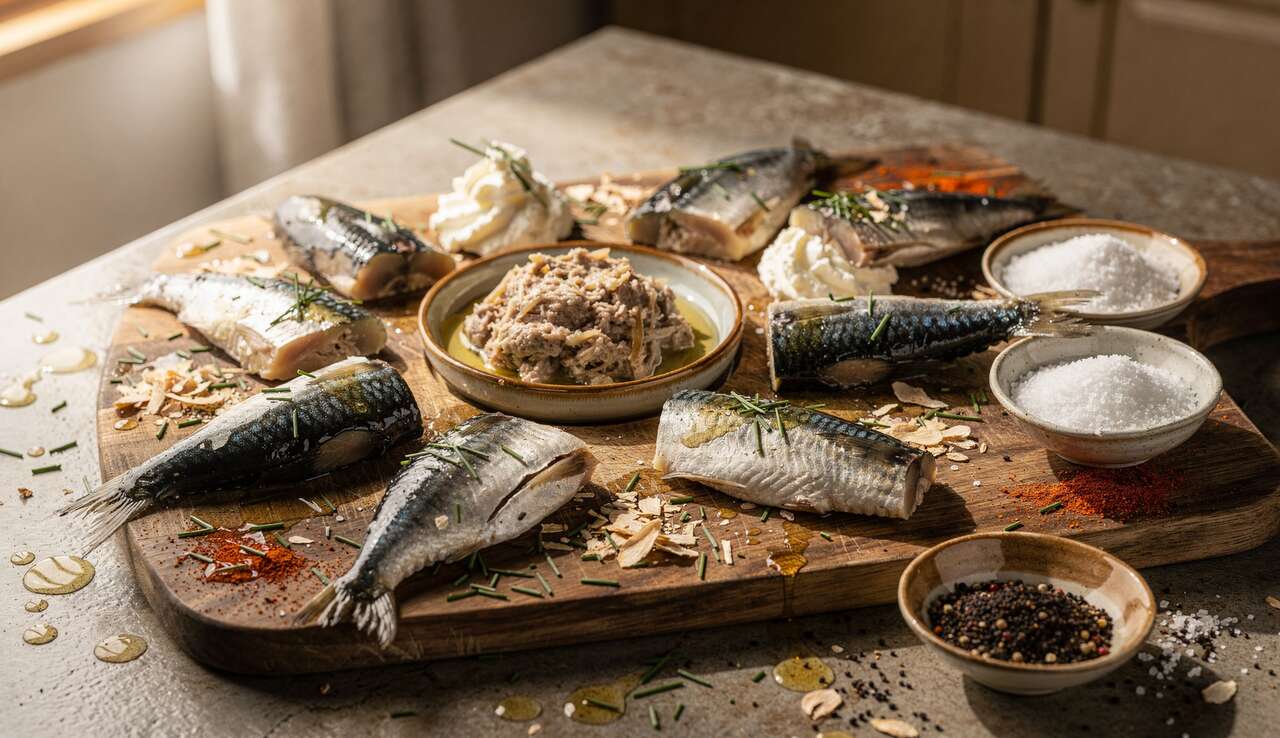 Recette : rillette de sardine au fromage frais