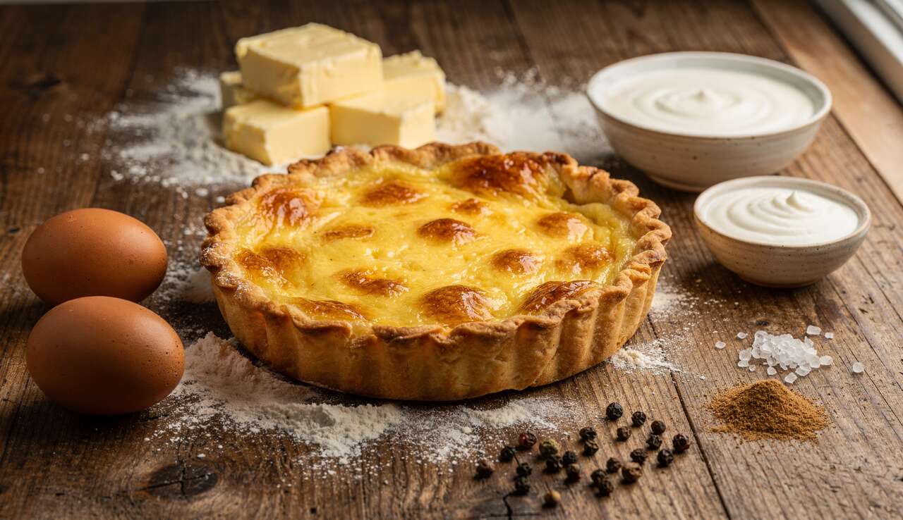 Tarte au fromage Thermomix : recette facile et savoureuse