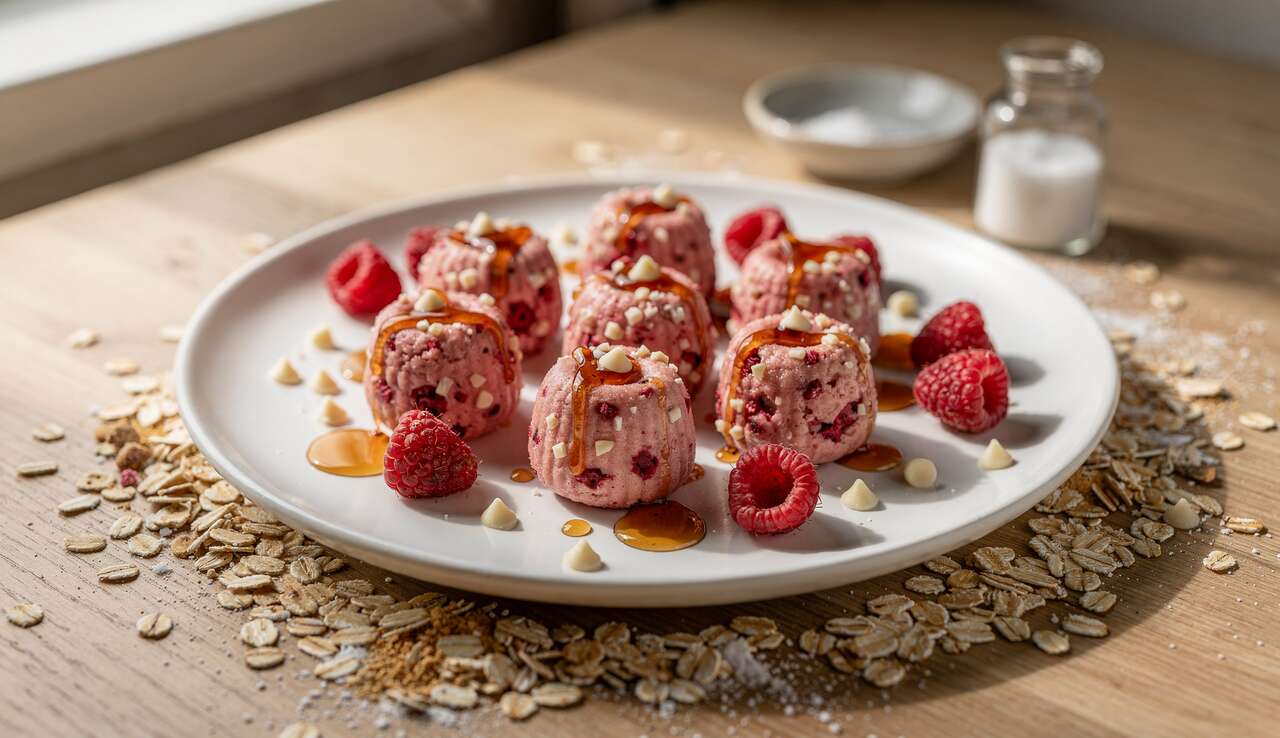 Bouchées légères aux framboises et chocolat blanc : recettes délicieuses et faciles