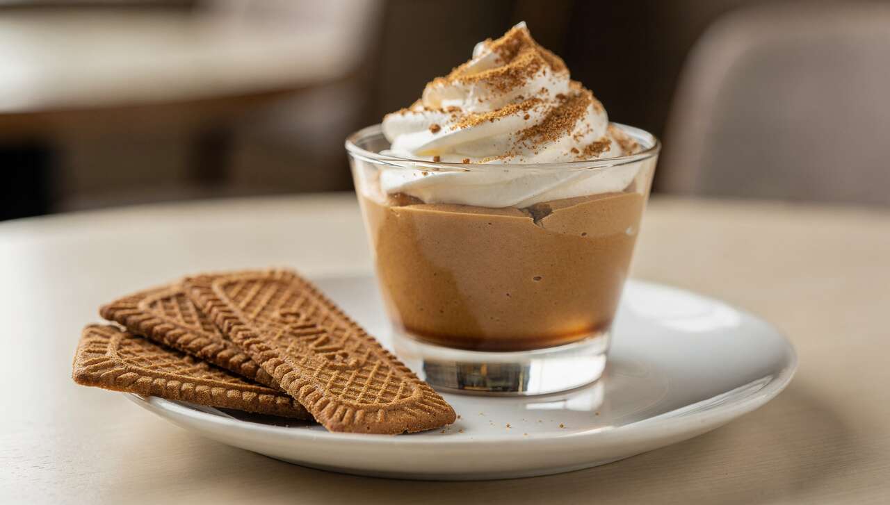 Mousse légère de spéculoos au siphon : recette gourmande et facile