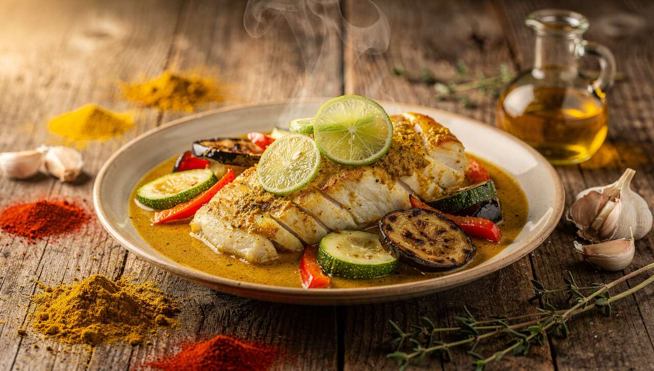 Colombo de poisson antillais léger : recette savoureuse