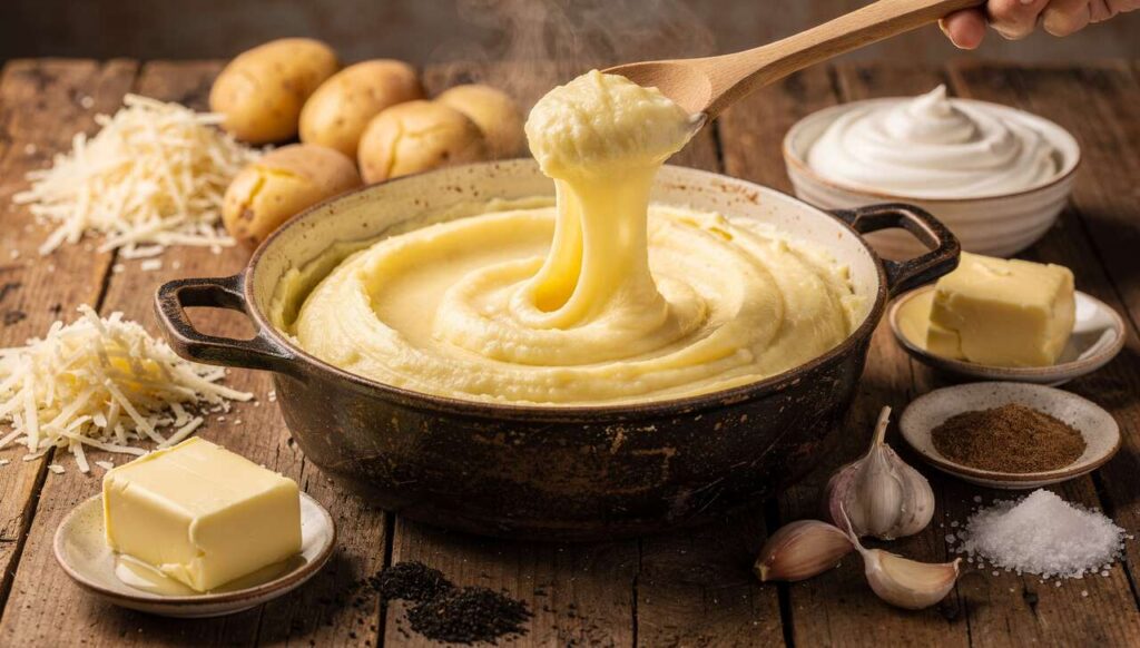 Recette d'Aligot au Fromage de Brebis