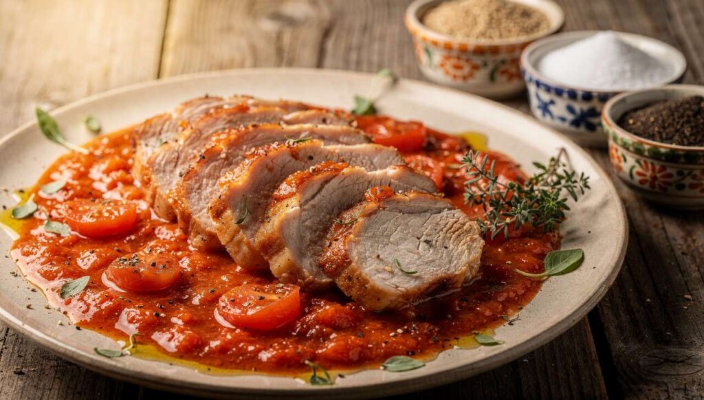 Blancs de dindonneau mijotés à la tomate : une recette légère et savoureuse
