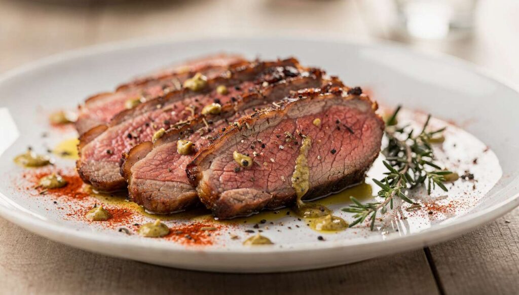 Rôti de bœuf léger au four : recette minceur facile et savoureuse