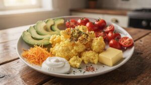 Œufs brouillés façon California : la recette séduisante