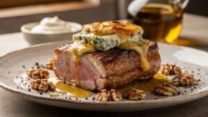 Filet Mignon Gratiné au Bleu : recette Savoureuse