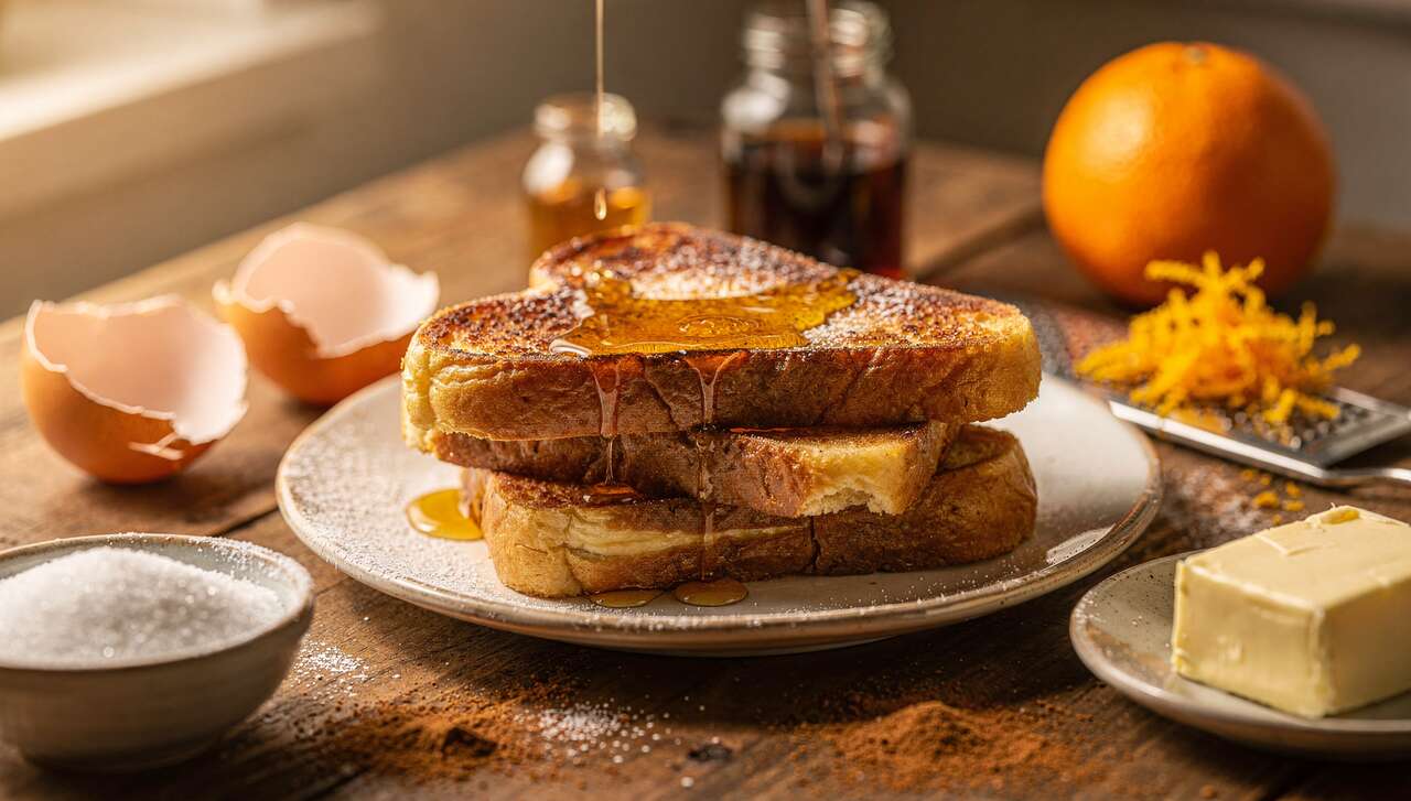 Pain perdu à l'italienne : recette savoureuse et facile