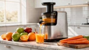 Test extracteur jus AMZCHEF : efficacité à froid