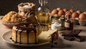 Gâteau au yaourt léger nappé de chocolat noir : recette gourmande pour le soir