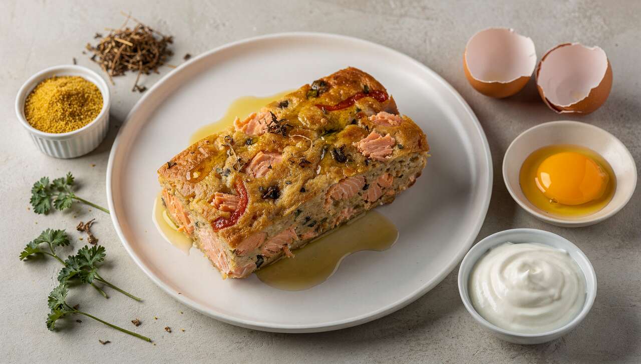 Pain de saumon léger à l'échalote et concentré de tomate : recette gourmande et facile