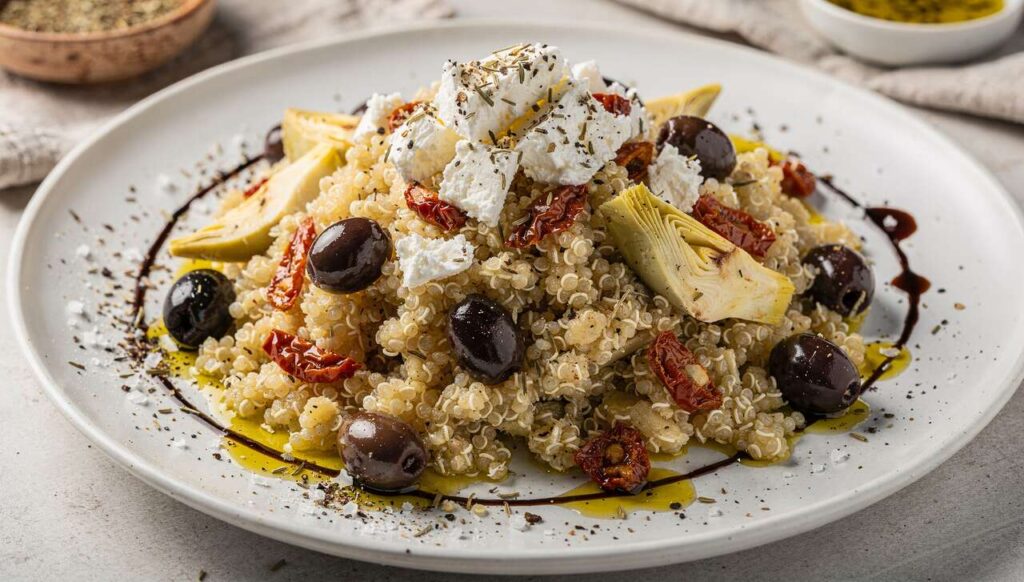Salade de Quinoa aux Légumes et Fromage Frais : recette Savoureuse