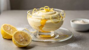 Crème légère au citron sans sucre : recette gourmande et saine