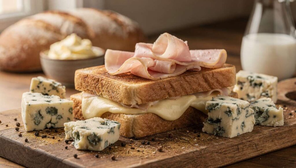 Recette de Croque-Monsieur au Bleu : délicieux et Facile à Préparer