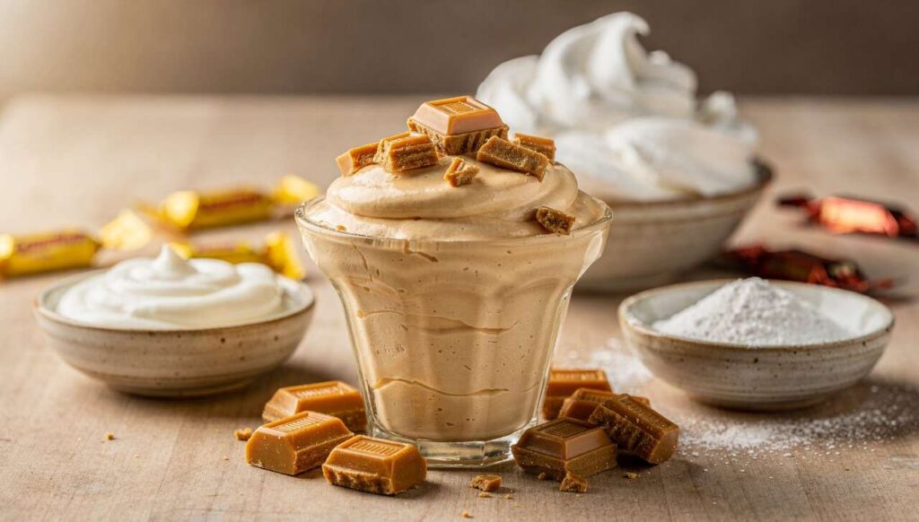 Recette de mousse légère au Carambar