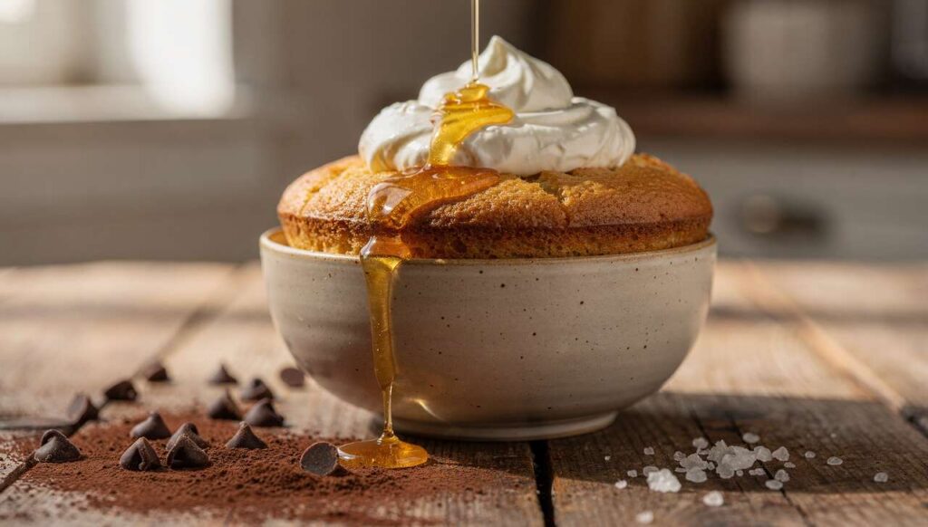 Bowl Cake au Fromage Blanc : recette Gourmande