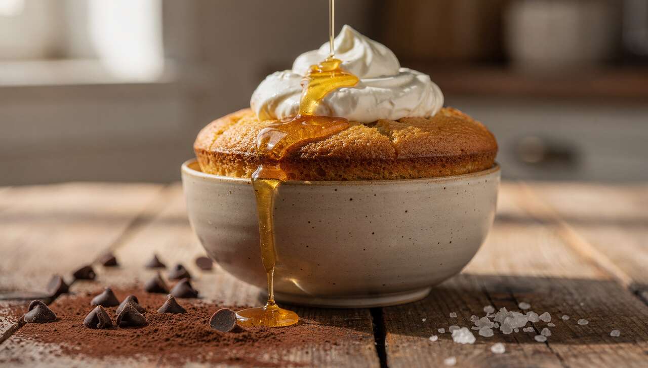 Bowl Cake au Fromage Blanc : recette Gourmande