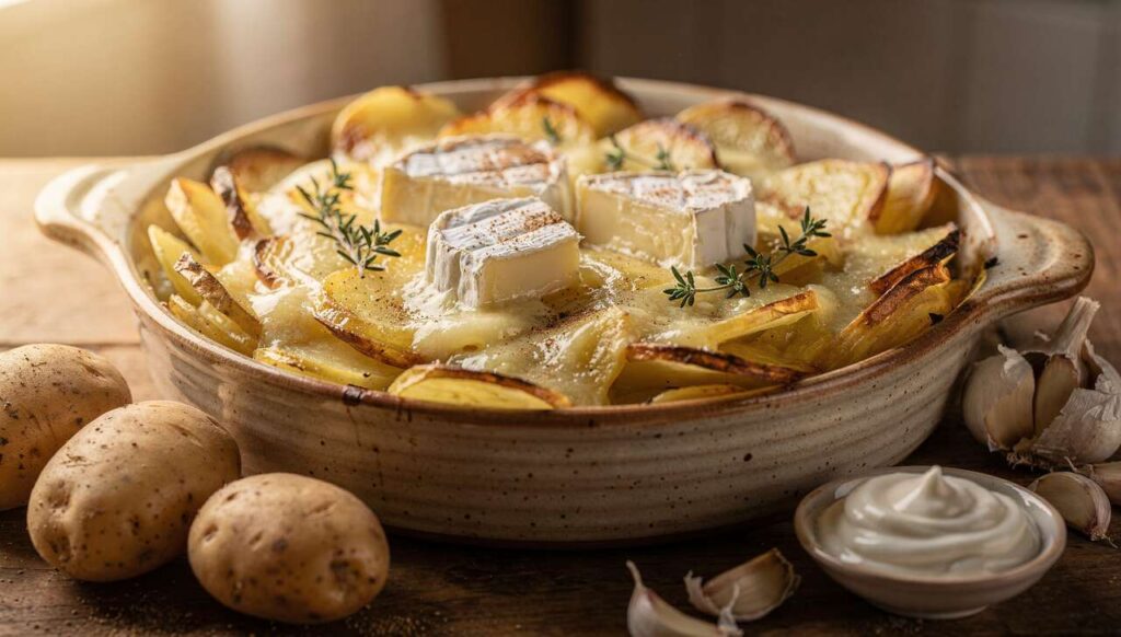Gratin de pommes de terre au camembert : la recette parfaite