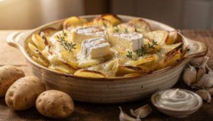 Gratin de pommes de terre au camembert : la recette parfaite