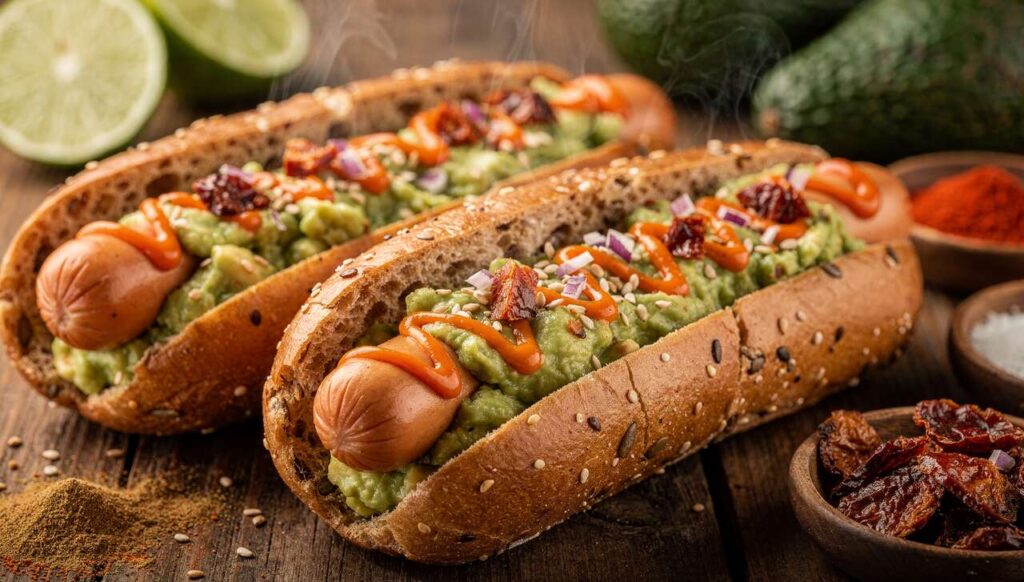 Hot-dog au guacamole léger : recette gourmande et facile