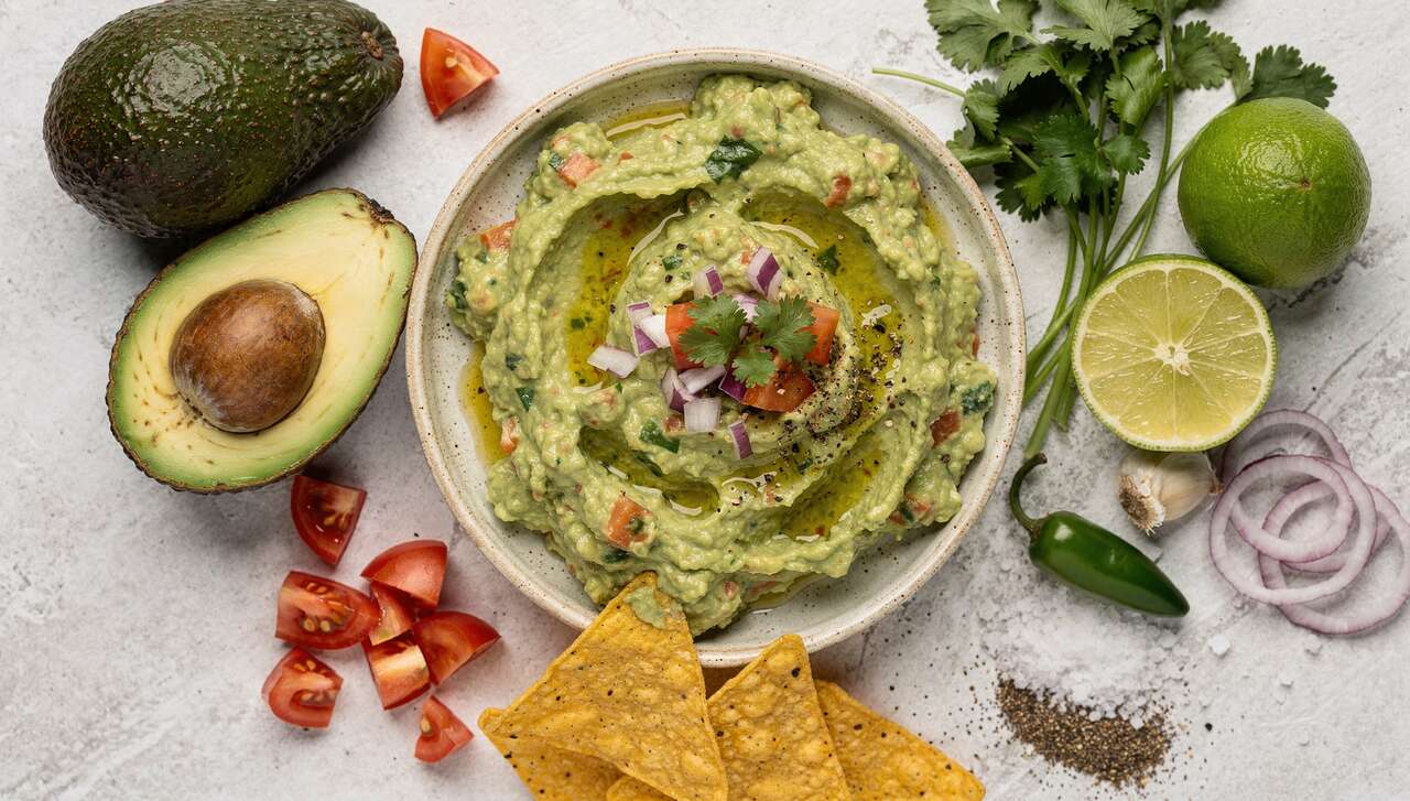 Recette de guacamole léger au citron vert