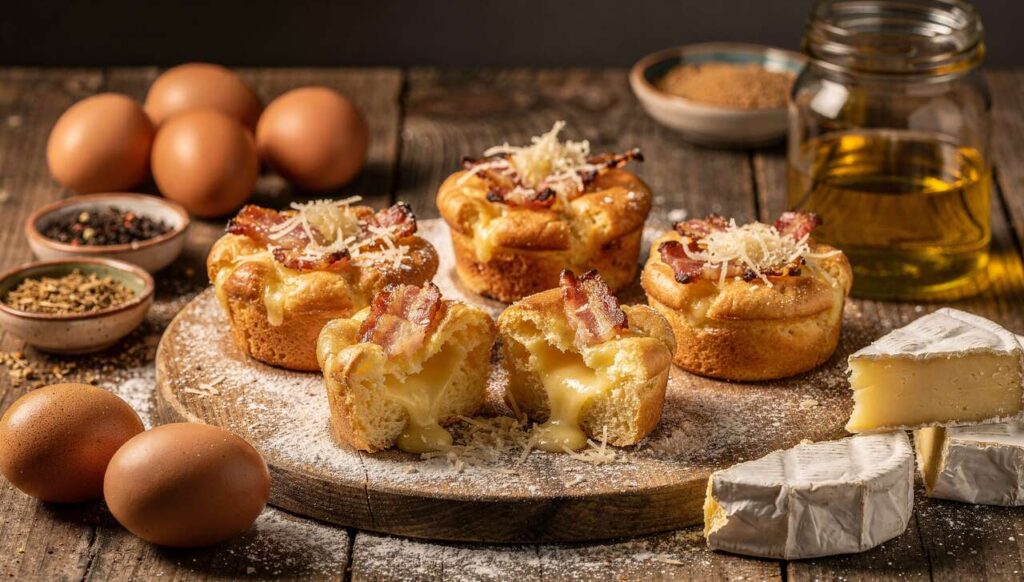 Mini cakes au camembert : recette gourmande et facile