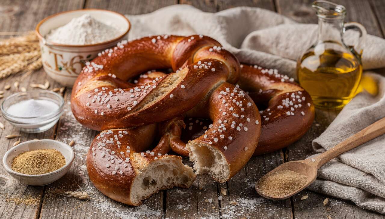 Bretzels légers d'Alsace : recette simple et savoureuse